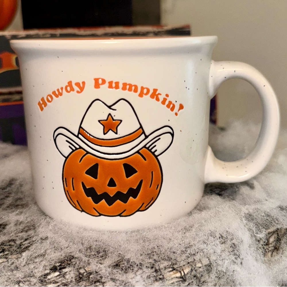 Howdy Pumpkin Mug